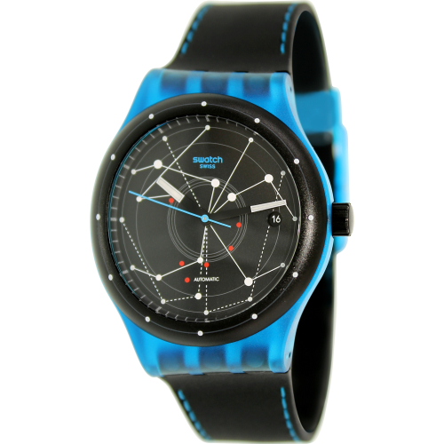Swatch Men's Sistem51 SUTS401 Black Rubber Automatic Watch