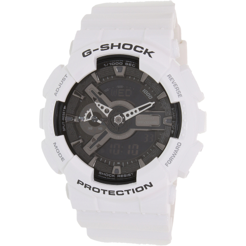 Casio Men's G-Shock GA110GW-7A White Resin Quartz Watch