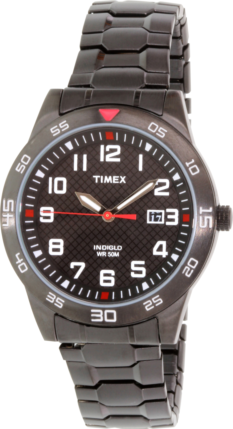 Timex Men's Fieldstone TW2P61600 Black Stainless-Steel Analog Quartz Watch - 第 1/1 張圖片