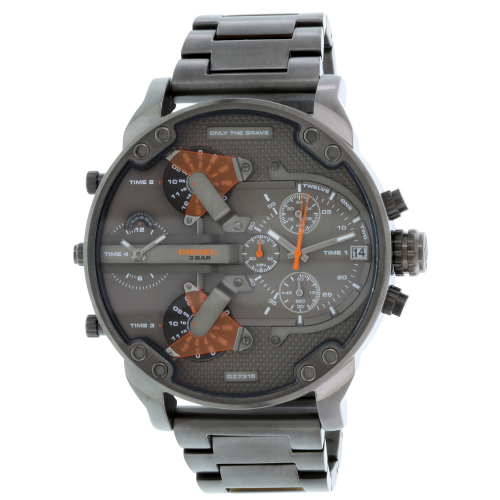 Men's Mr. Daddy Dz7315 Gunmetal Stainless-steel Quartz Watch