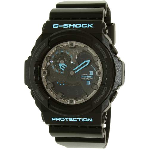Casio Men's G-Shock GA300BA-1A Black Plastic Quartz Watch