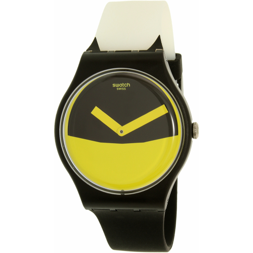 Swatch Men's Originals SUOB130 Black Silicone Swiss Quartz Watch