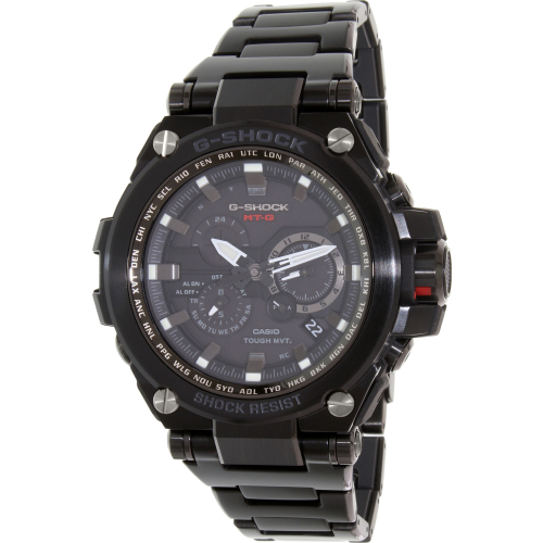 Casio Men's G-Shock MTGS1000BD-1A Black Stainless-Steel Quartz Watch