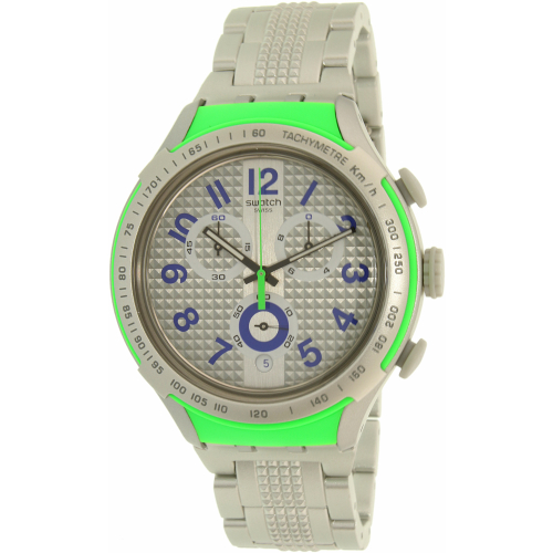 Swatch Men's Xlite YYS4012AG Silver Plastic Swiss Quartz Watch