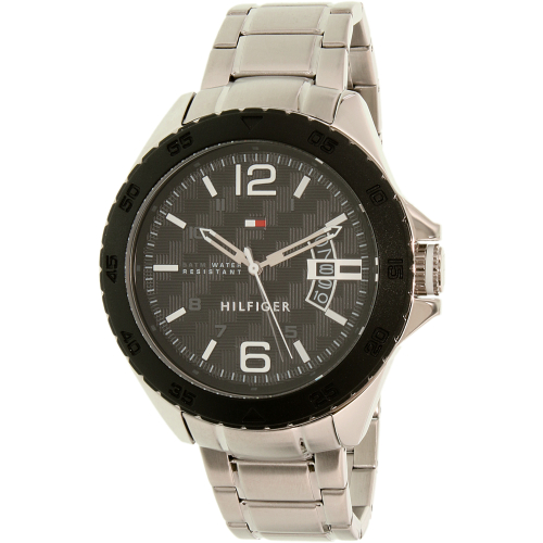 Tommy Hilfiger Men's 1791206 Silver Stainless-Steel Quartz Watch