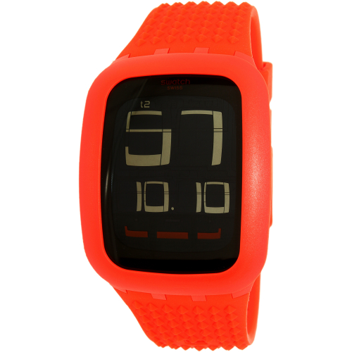 Swatch Men's Touch SURR105 Red Silicone Quartz Watch