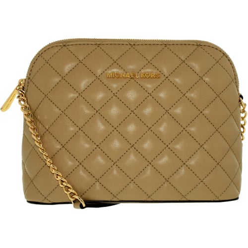UPC 190049489802 product image for Michael Kors Women's Large Cindy Dome Crossbody Leather Cross-Body Tote - Bisque | upcitemdb.com