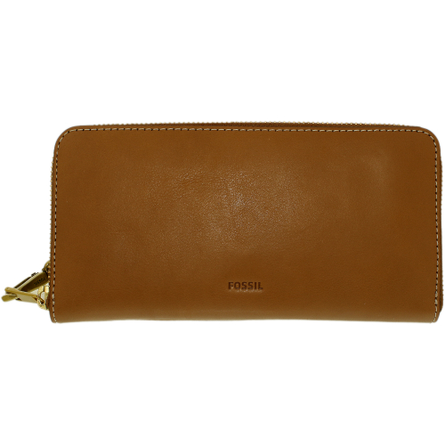 UPC 723764520996 product image for Fossil Women's Leather Clutch - Tan | upcitemdb.com
