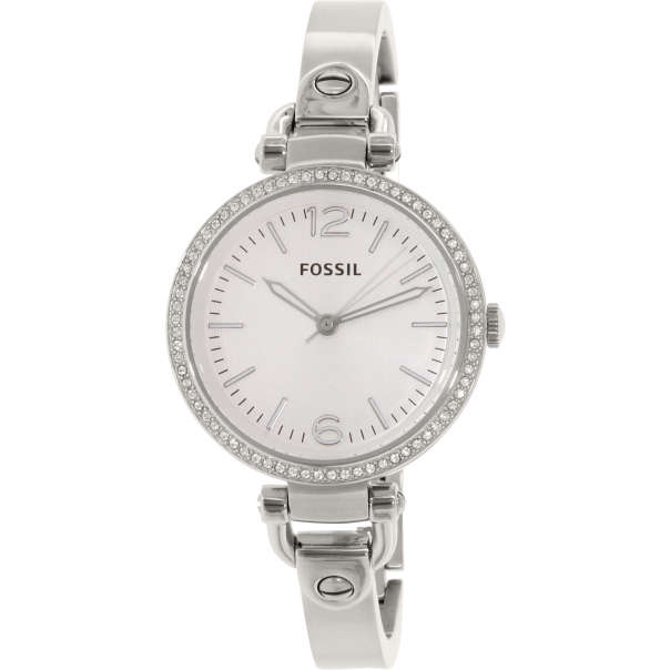 Fossil Women's Georgia ES3225 Silver Stainless-Steel Quartz Watch
