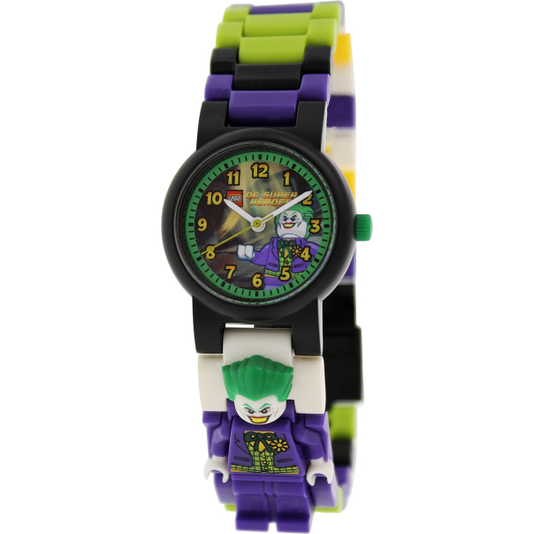 Lego Boy's Super Heroes 9001239 Black Plastic Quartz Watch