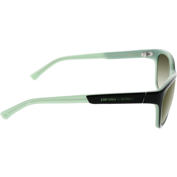 Emporio Armani Women's Gradient EA4004-50458E-56 Black Square Sunglasses