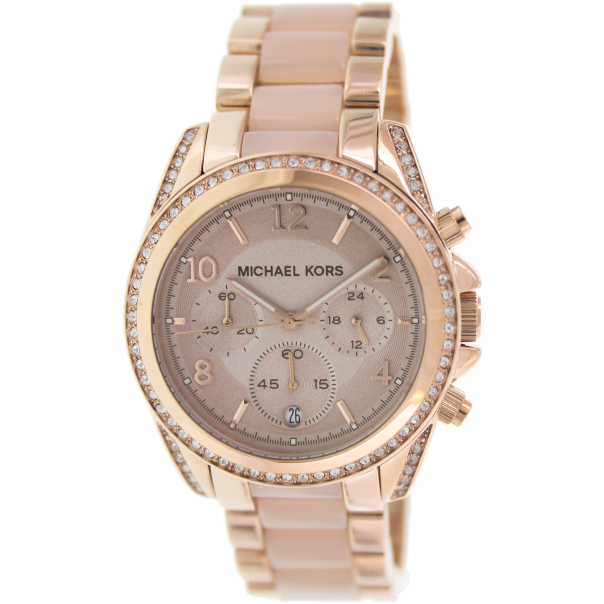 Michael Kors Women's Blair MK5943 Rose-Gold Stainless-Steel Quartz Watch