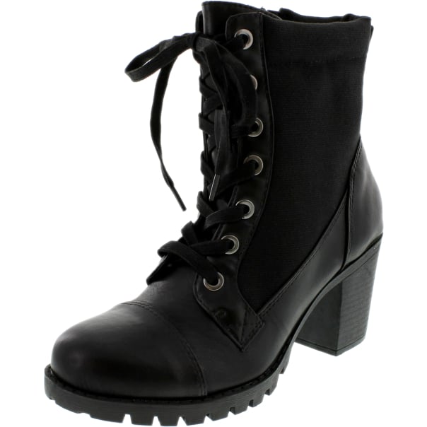 Xoxo Women's Cade Ankle-High Synthetic Boot