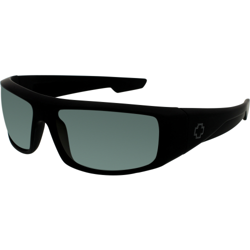 Spy Men's Logan 670939973863 Black Wrap Sunglasses