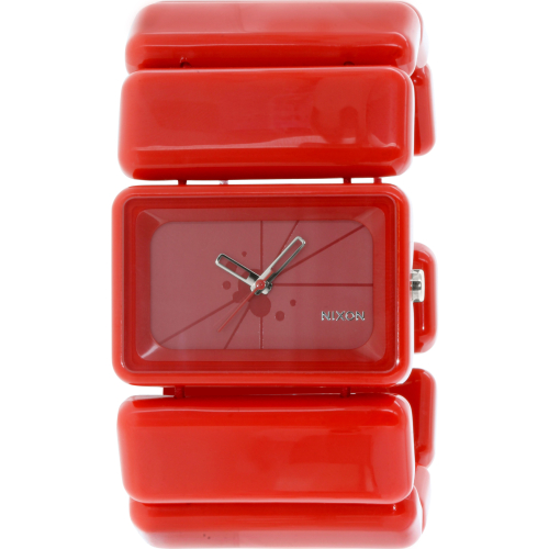 Nixon Women's Vega A726200 Red Plastic Quartz Watch