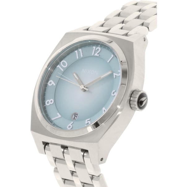 Nixon Men's Monopoly A3251231 Silver Stainless-Steel Quartz Watch