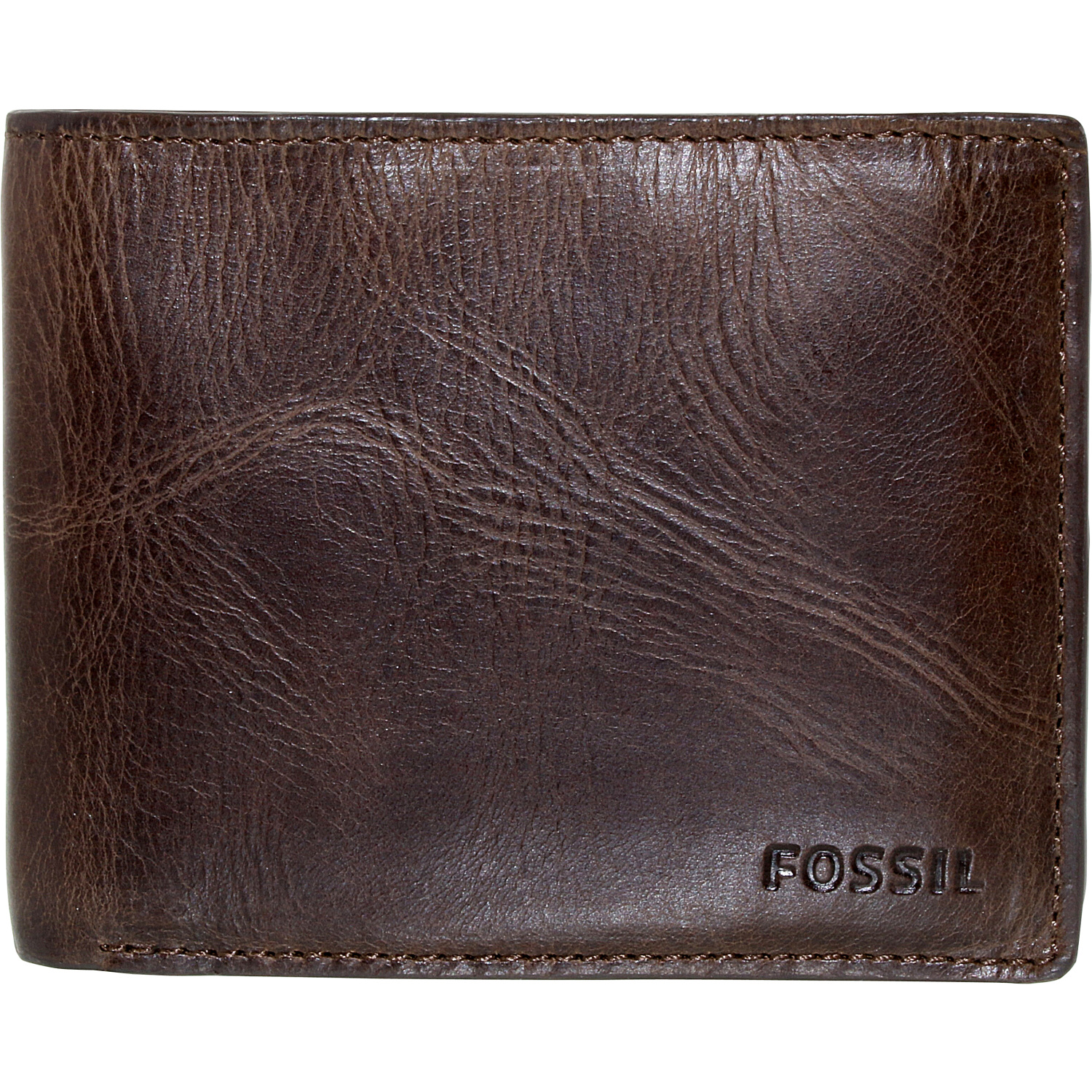 Fossil Men's Derrick Rfid Blocking Flip Id Bifold Leather Wallet | eBay