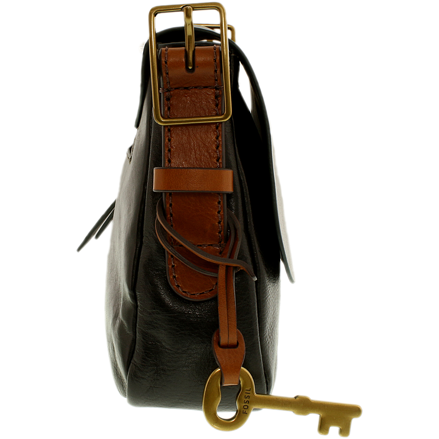 Fossil Women&#39;s Small Harper Saddle Crossbody Leather Shoulder Bag Satchel | eBay