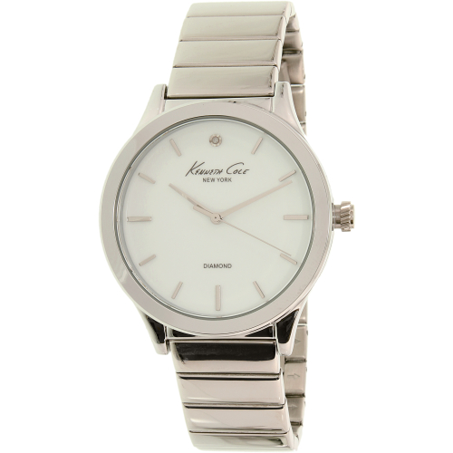 Kenneth Cole Women's New York 10024370 Silver Stainless-