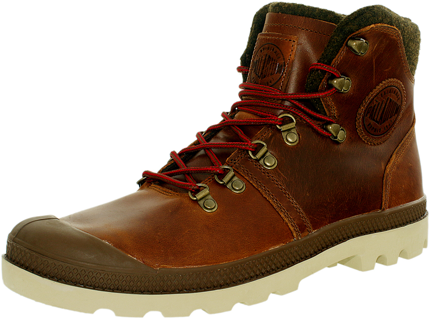 Palladium Men&#39;s Pallabrouse Hiker Leather High-Top Leather Hiking Boot | eBay