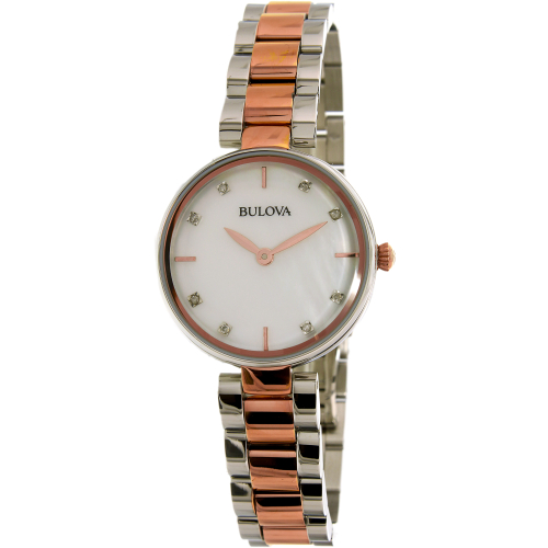 Bulova Women's 98P147 Silver Stainless-Steel Quartz Watch