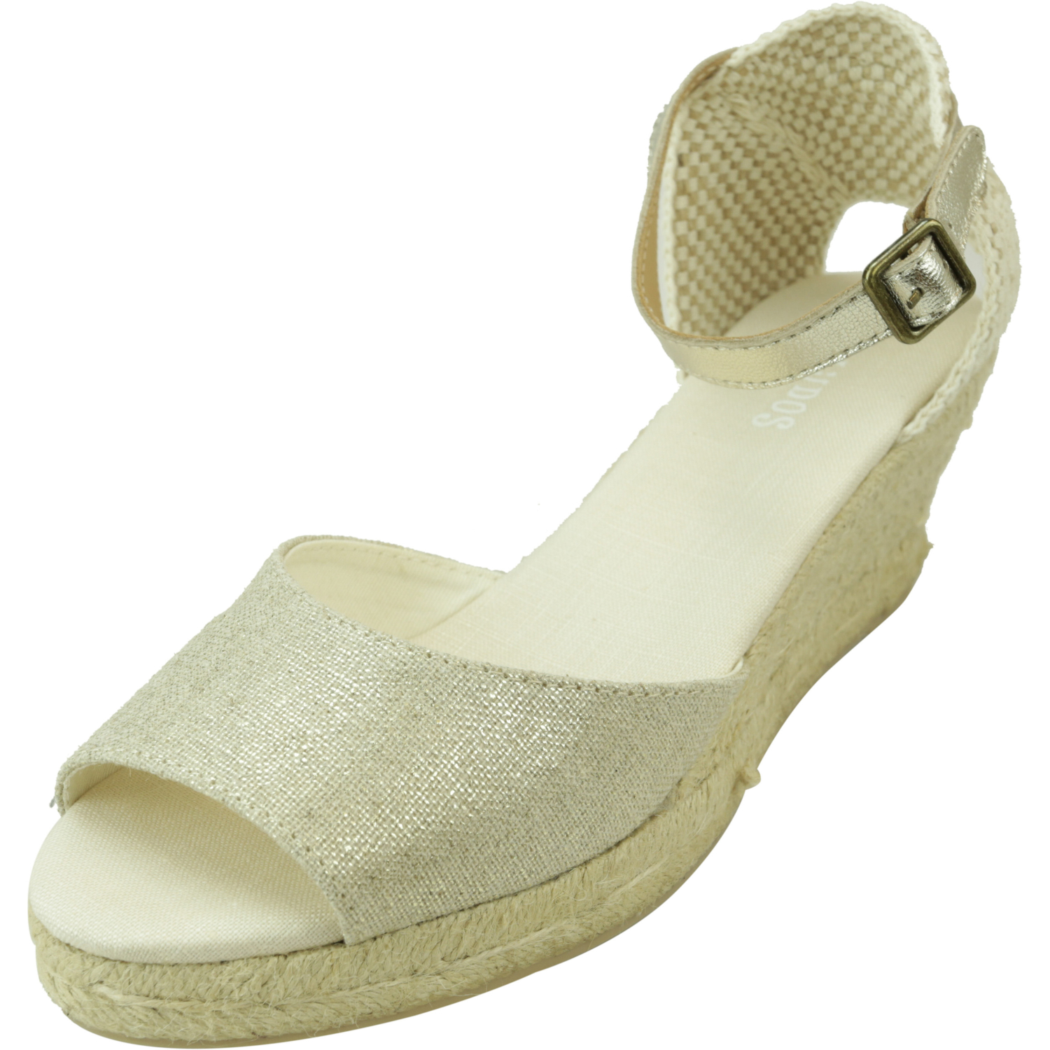 soludos closed toe mid wedge