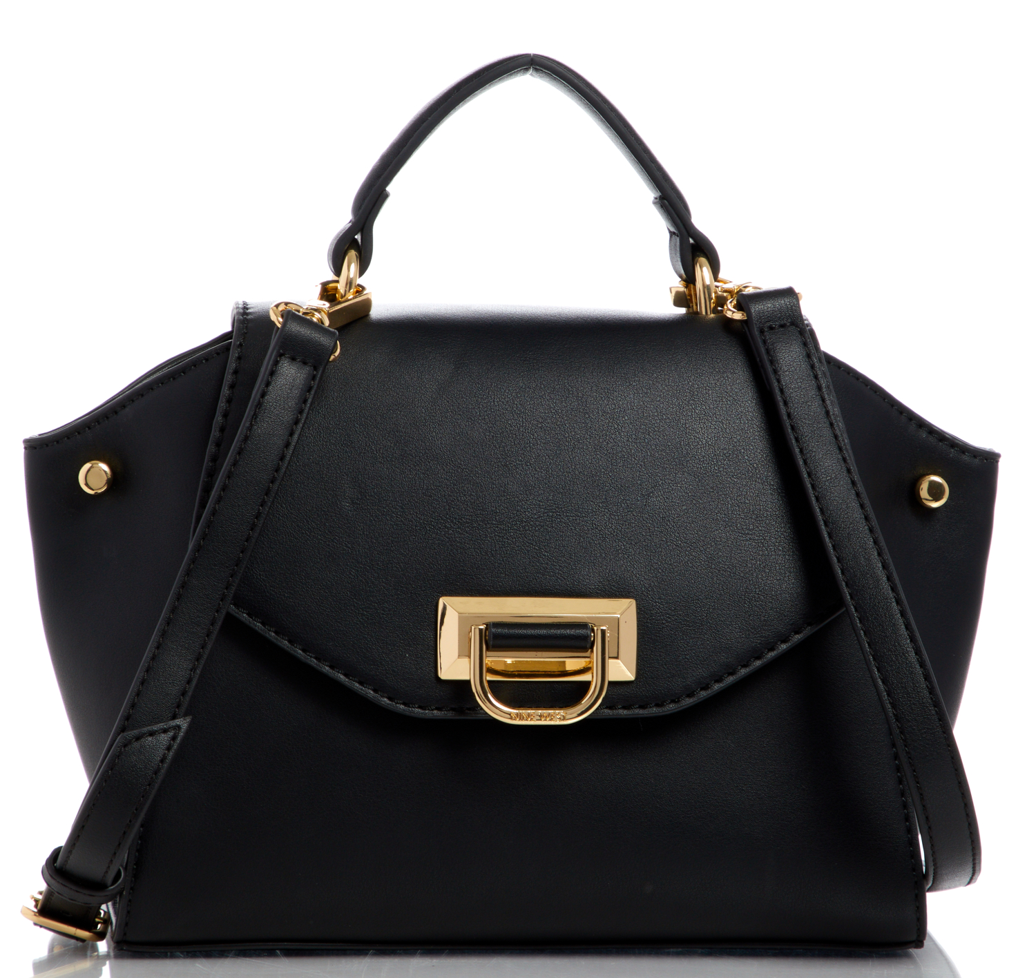 Nine West Women's Remy Top Handle Flap Top-Handle Bag - Black